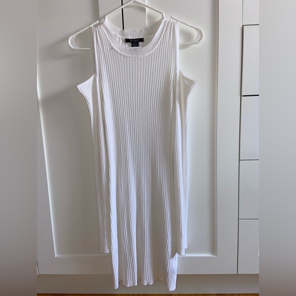 Revamped Sweater Knit Dress Off The Shoulder - Picture 1 of 3